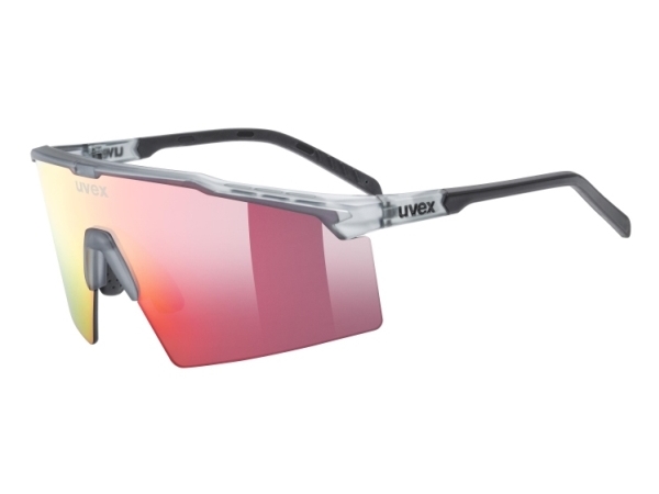 Akiniai Uvex flowline smoke matt / mirror red | Cykling - Kläder - Cykelglasögon | GameStuff