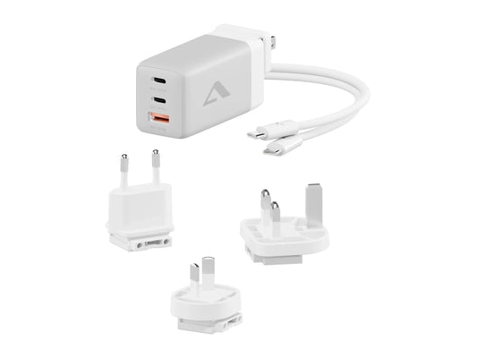 Alogic Wcm3x67g, Indendørs, Vekselstrøm, Grå, Hvid