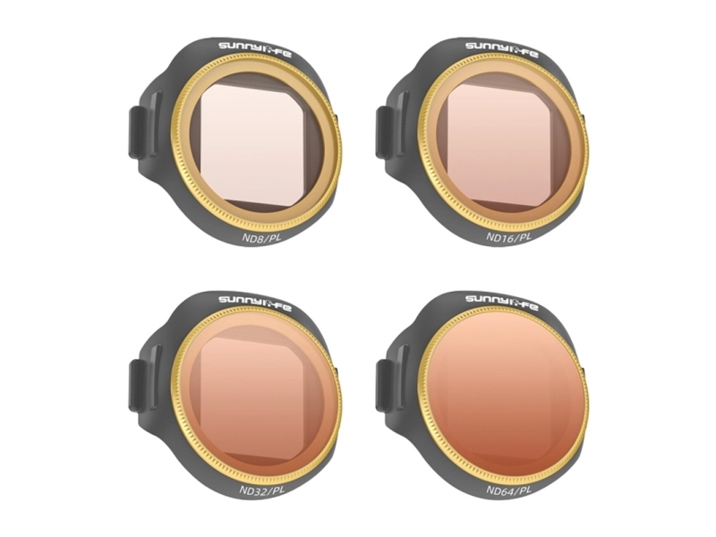Sunnylife Filterset 4-Teilig Nd8/Pl + Nd16/Pl + Nd32/Pl + Nd64/Pl Für Mini 5 Pro