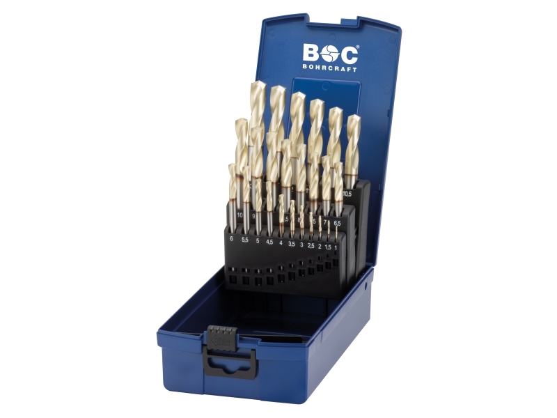 Bohrcraft Spiralborsæt Ke13 Hardox Hss-E Co8 M42 1-13Mm X0,5 25 Dele