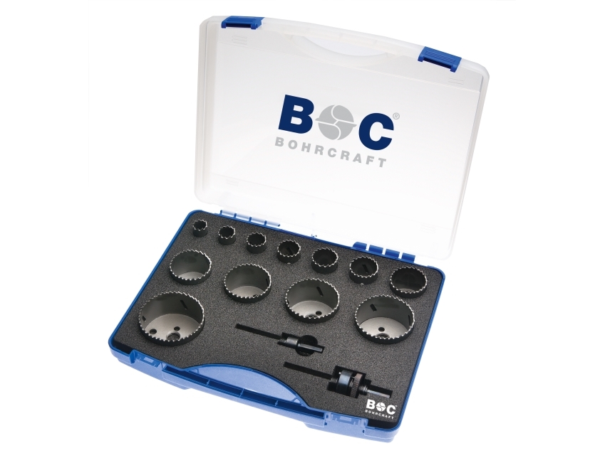 Bohrcraft Hulsavsæt Rls14 - 14 Dele Bi-Metal Hss