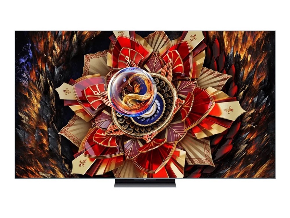 TCL 75C9K, 190,5 cm (75), 3840 x 2160 pikseliä, QD-Mini LED, Älytelevisio, Wi-Fi, musta