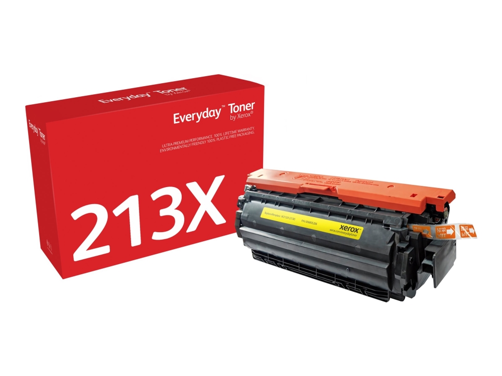 Everyday Gelb Tonermodul Von Kompatibel Mit Hp 213X (W2132x), Hohe Kapazität, 6000 Seiten, Gelb