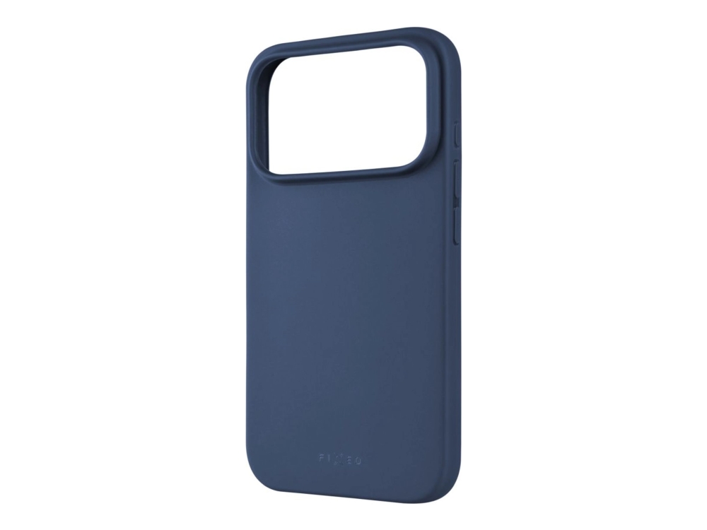 Fixed Hinteres Gummiertes Cover Fixed Story Für Apple Iphone 17 Pro, Blau