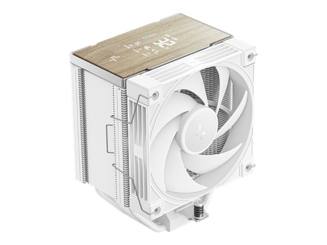 Deepcool Ak700 Digital Wh - Processor-Køler - (For: Lga1700, Lga1851, Lga1200, Lga115x Socket, Am4, Am5) - Kobberbase - 120 Mm
