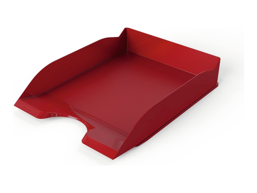 Durable Basic - Brevbakke - For A4 (210 X 297 Mm), C4 (229 X 324 Mm) - Kapacitet: 500 Ark - Rød