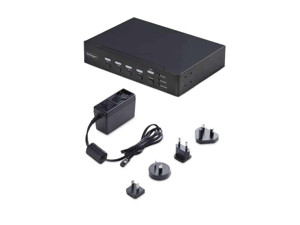 Startech - Kvm / Audio / Usb Switch - 4 X Kvm / Audio / Usb - 1 Lokalbruger - Desktop - Taa-Kompatibel