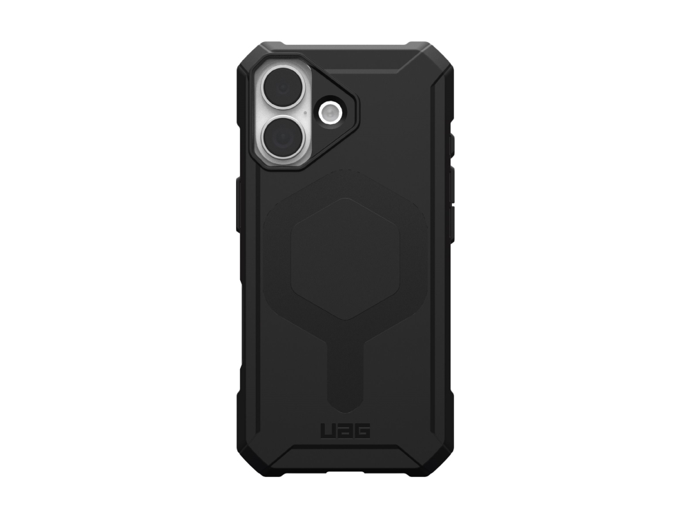 Uag Essential Armor Series - Bagsidecover Til Mobiltelefon - Grov - Magsafe-Kompatibilitet - Sort - For Apple Iphone 17