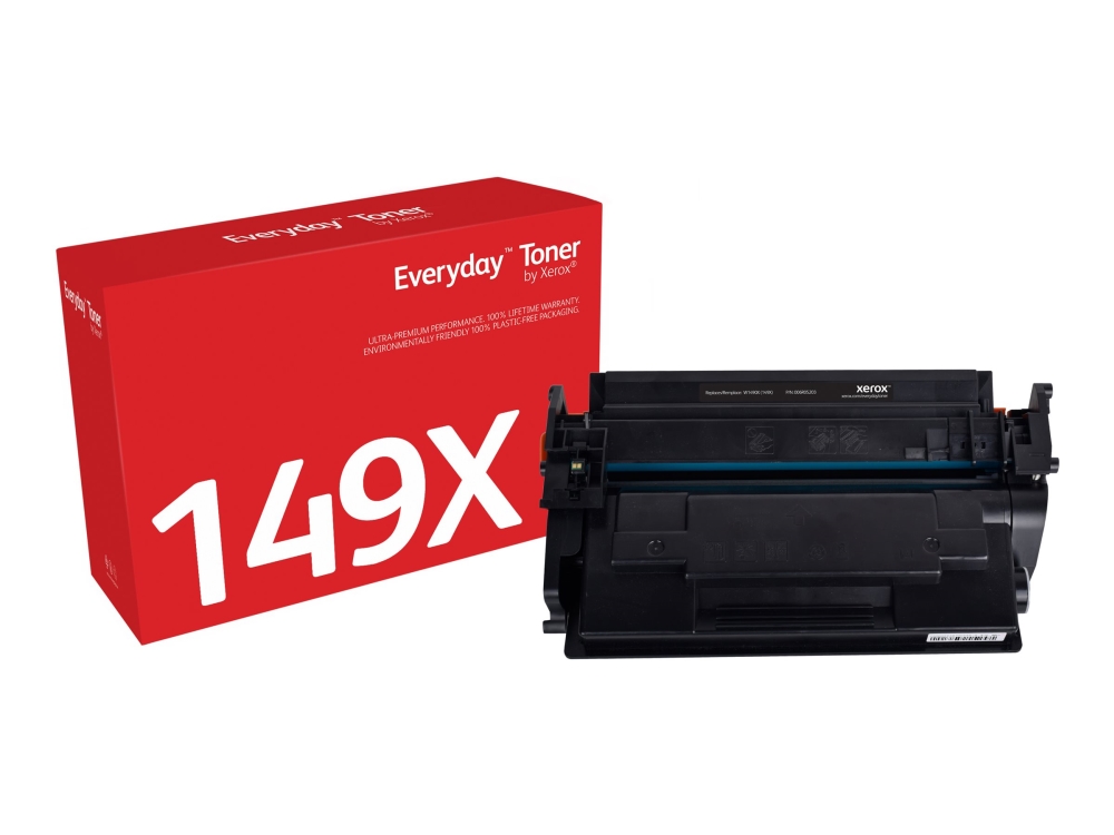 Everyday Schwarz Tonermodul Von Kompatibel Mit Hp 149X (W1490x), Hohe Kapazität, 9500 Seiten, Schwarz