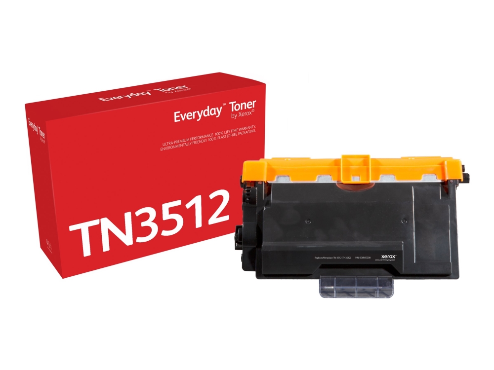 Everyday - Extra High Capacity - Sort - Kompatibel - Boks - Tonerpatron (Alternativ Til: Brother Tn3512)