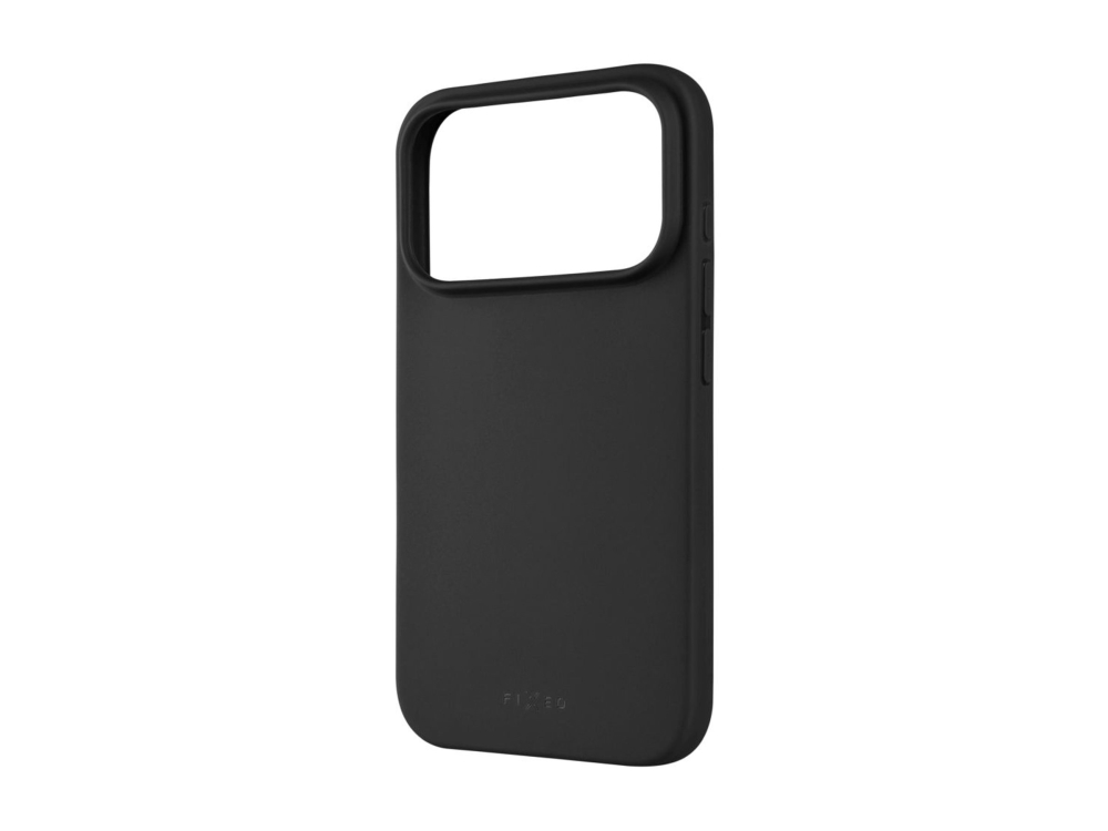 Fixed Story - Taschenabdeckung Für Mobiltelefon - Blødt Gummi - Sort - Für Apple Iphone 17 Pro