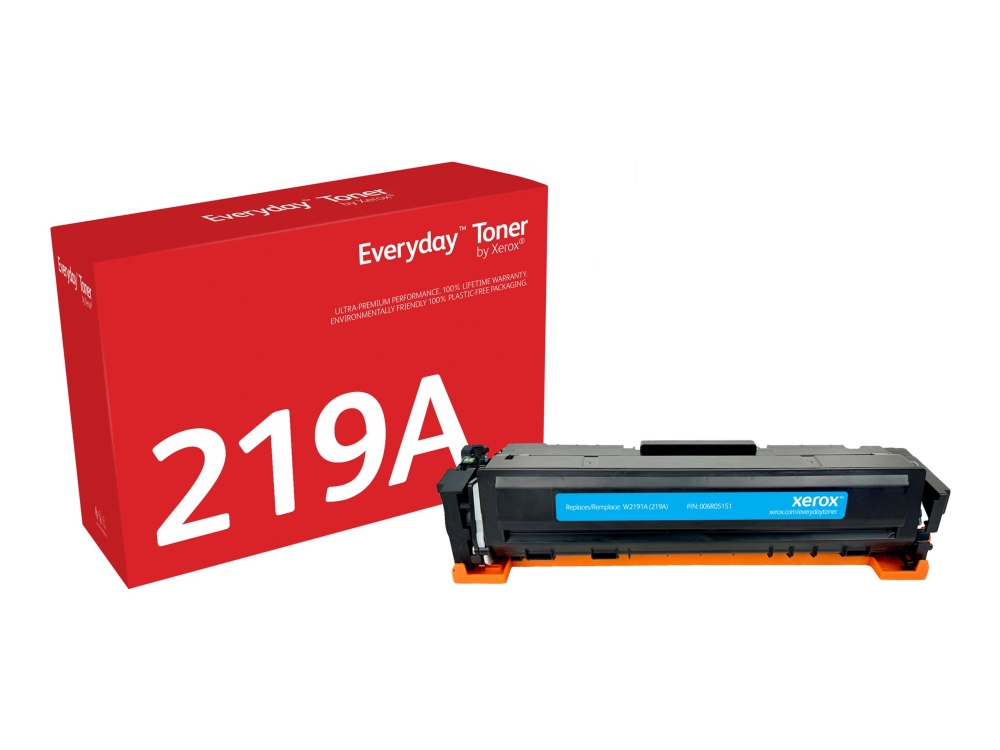 Everyday - Cyan - Kompatibel - Boks - Tonerpatron (Alternativ Til: Hp 219A, Hp W2191a)
