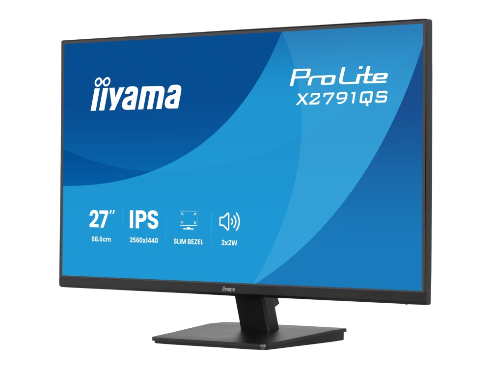 Iiyama Prolite X2791qs-B1, 68,6 Cm (27"), 2560 X 1440 Pixel, Quad Hd, Led, Schwarz