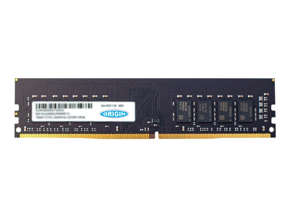 Origin Storage - Ddr4 - Modul - 8 Gb - Dimm 288-Pin - 3200 Mt/S / Pc4-25600 - 1,2 V - Ikke Bufferet - Ikke-Ecc