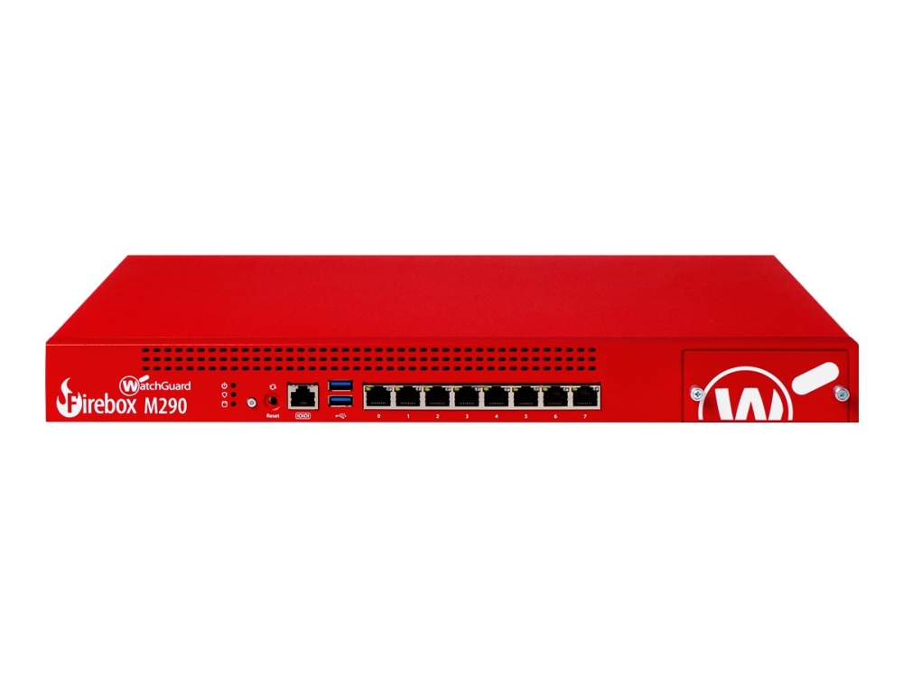 Watchguard Firebox M290, 1,18 Gbit/S, 5,8 Gbit/S, 800 Mbit/S, 2,4 Gbit/S, 1300 Mbit/S, 1,47 Gbit/S