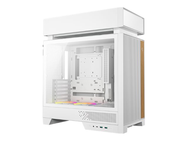 Deepcool Cl660 Wh, Pc, Weiß, Mini-Itx, Micro Atx, Atx, Acrylnitril-Butadien-Styrol (Abs), Spcc, Gehärtetes Glas, Multi, Taschenlüfter