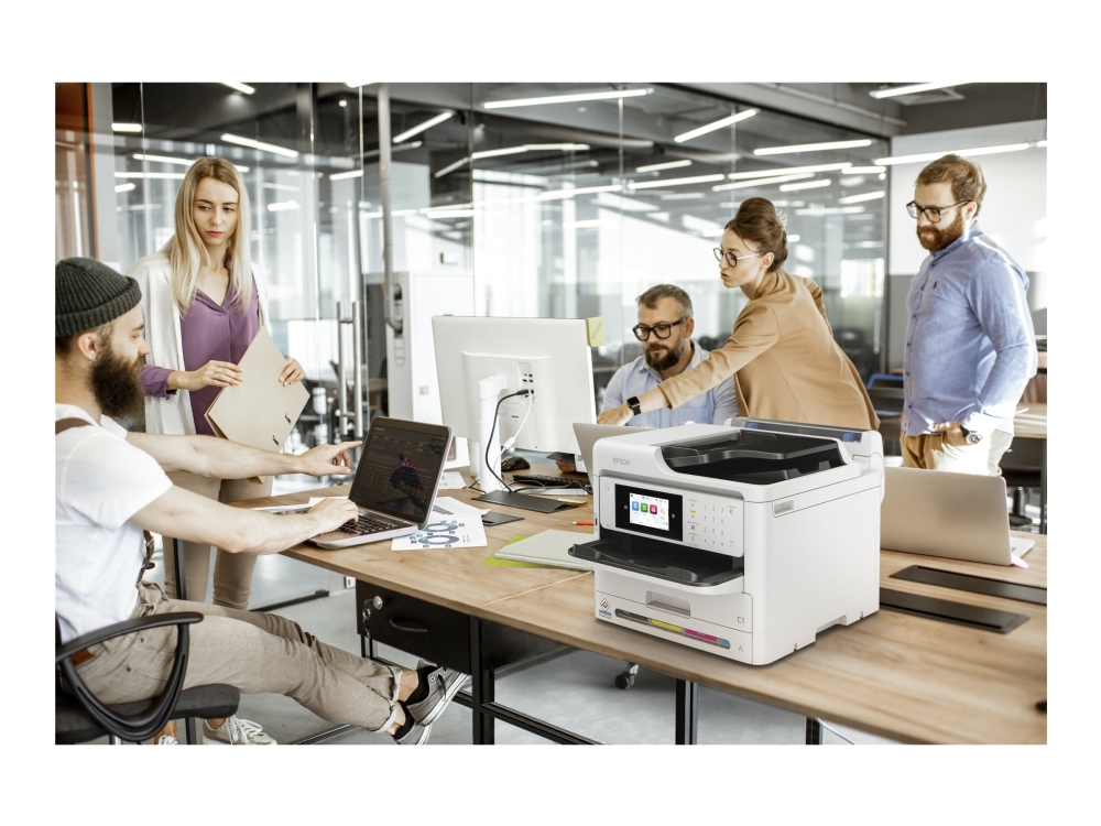 Epson Workforce Pro Wf-C5890dwf Pd 3 Din A4 Multifunktionsdrucker 25Ppm Duplex Wifi