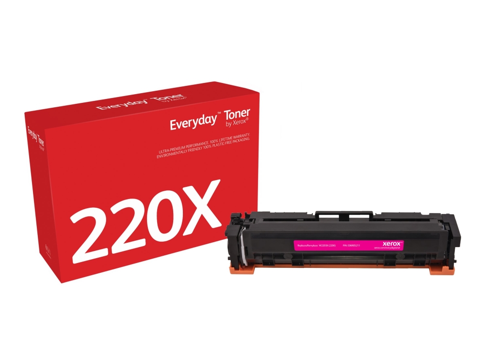 Everyday Magenta Tonermodul Von Kompatibel Mit Hp 220X (W2203x), Hohe Kapazität, 5500 Seiten, Magenta