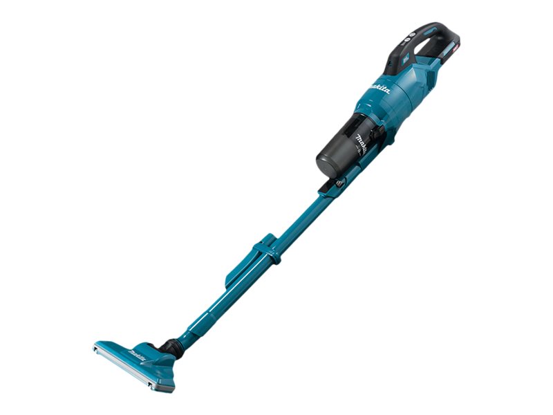 Makita XGT CL003GZ - Støvsuger - pind/håndholdt (2-i-1) - uden pose - ledningsfri - blå ingen oplader