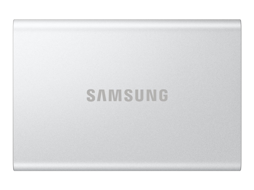 Samsung T7 Resurrected Mu-Pd4t0g - Ssd - Krypteret - 4 Tb - Ekstern (Bærbar) - Usb 3.2 Gen 2 (Usb-C Stikforbindelse) - 256-Bit Aes - Sølv