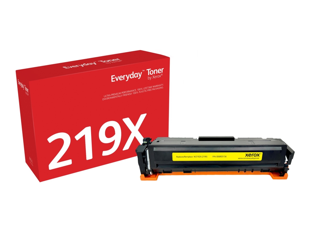 Everyday - Høj Kapacitet - Gul - Kompatibel - Boks - Tonerpatron (Alternativ Til: Hp 219X, Hp W2192x)