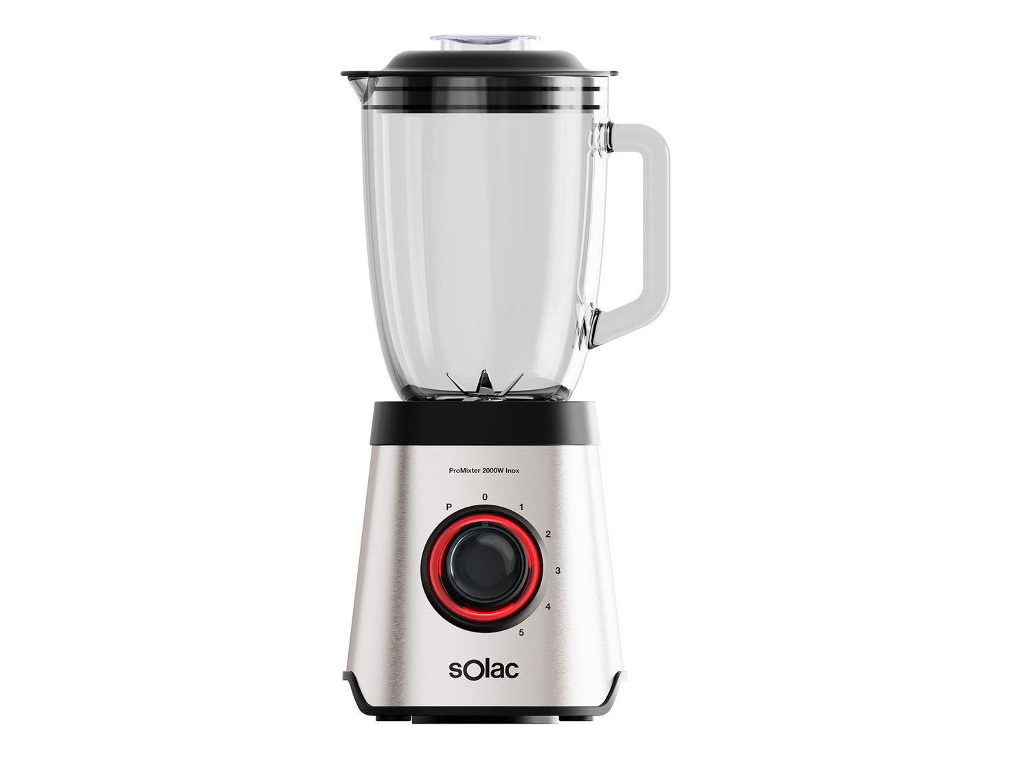 Solac S91204000, Bordplade blender, Impulsfunktion, 200 W, Rustfrit stål