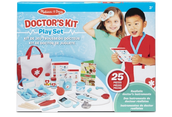 Melissa &amp Doug MPP PYS GetWell Doctors Kit Plyst GML, 3 år | Leksaker - Rollek - Doktorset | GameStuff