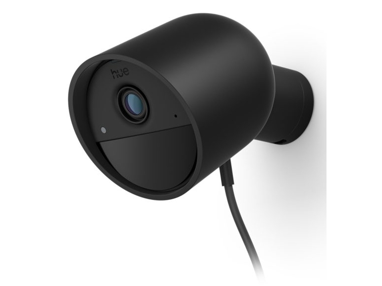 Philips Hue Secure Cam 2K, sikkerhedskamera, kablet, sort
