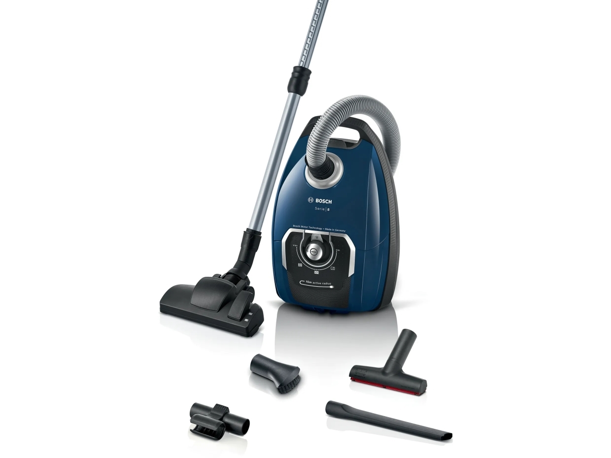 Bosch Serie 8 BGL8XPER, 700 W, Beholder vakuum, Dry, Støvpose, 5 L, Allergifilter