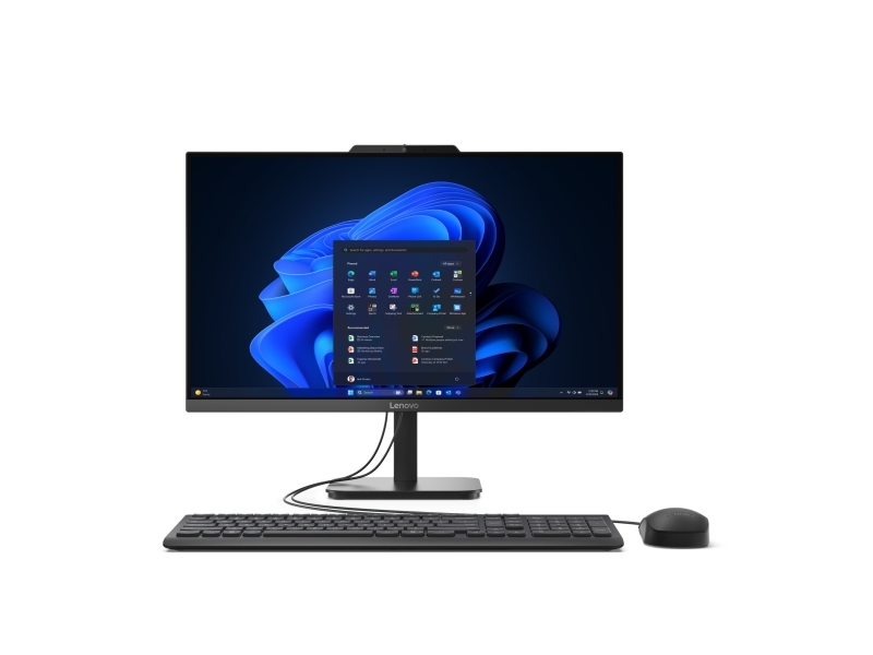 Lenovo V100, 60,5 cm (23.8), Fuld HD, 16 GB, 512 GB, Windows 11 Pro, Sort