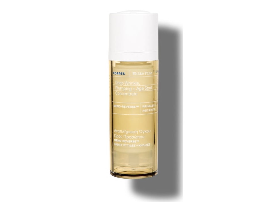 Korres_White Pine Deep Wrinkleplumping Age Sport Concentrate Serum Reduziert Das Erscheinungsbild Von Tiefen Falten 30Ml