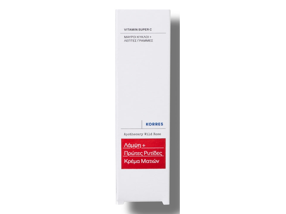 Korres Apothecary Wild Rose Moisturizing Eye Cream For Radiant Skin 15Ml