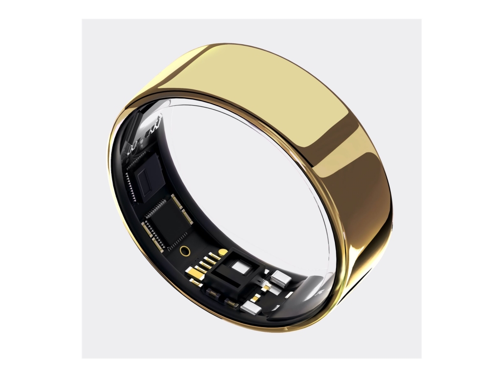 Ultrahuman Ring Air - 9 - Intelligenter Ring - Bluetooth - 3 G - Bionisches Gold