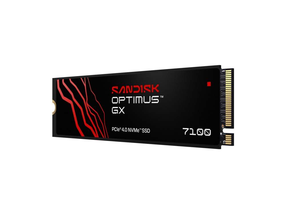 SanDisk Optimus GX 7100 - SSD - 500 GB - intern - M.2 2280 - PCIe 4.0 x4 (NVMe)