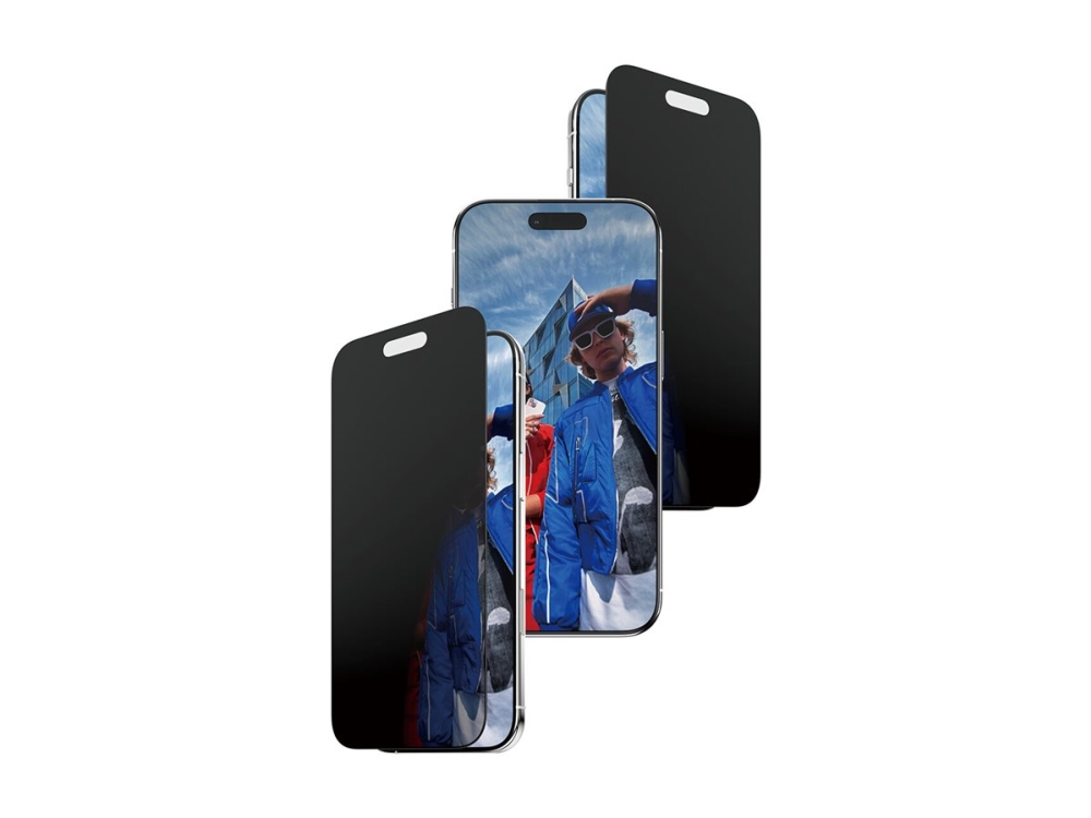 PanzerGlass Privacy Screen Protector w. Black Frame iPhone 17 Air | Ultra-Wide Fit w. Fastfit in-a-box Skærmbeskytter