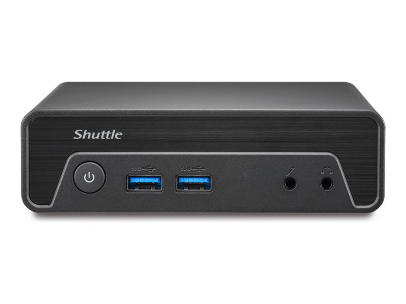 Shuttle Xpc Nano Ne1010ba - Mini Pc N-Series N100 / Op Til 3.4 Ghz - Ram 8 Gb - Ssd 128 Gb - Uhd Graphics - Gigabit Ethernet, Ieee 802.11Ax (Wi-Fi 6)