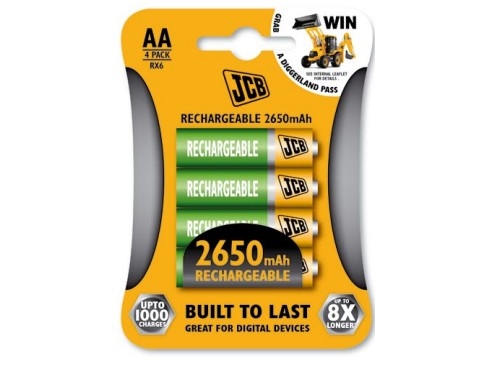 Jcb 4X Aa 2650Mah, 2650 Mah