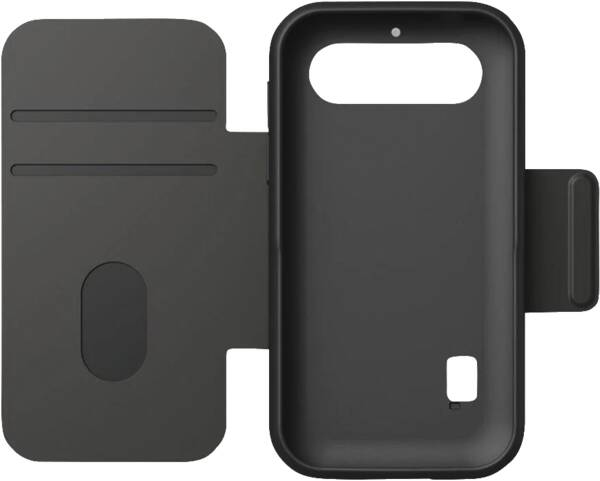 Doro Leva X10/L10/L11 - Wallet Case - Dark Grey