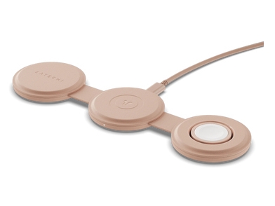 Satechi Onthego, Drinnen, Usb, Kabelloses Aufladen, 1 M, Rose