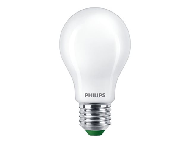Philips Ultra-Efficient - Led-Glühbirne - Form: A60 - Matte Oberfläche - E27 - 2,3 W (Entspricht 40 W) - Klasse A - Warmweißes Licht - 2700 K