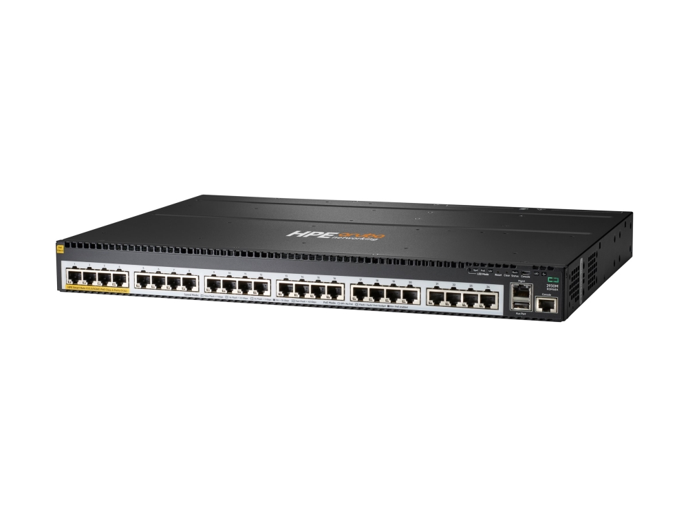 Hpe Networking 2930M 24 Smart Rate Poe-Switch Der Klasse 6 Mit 1 Steckplatz