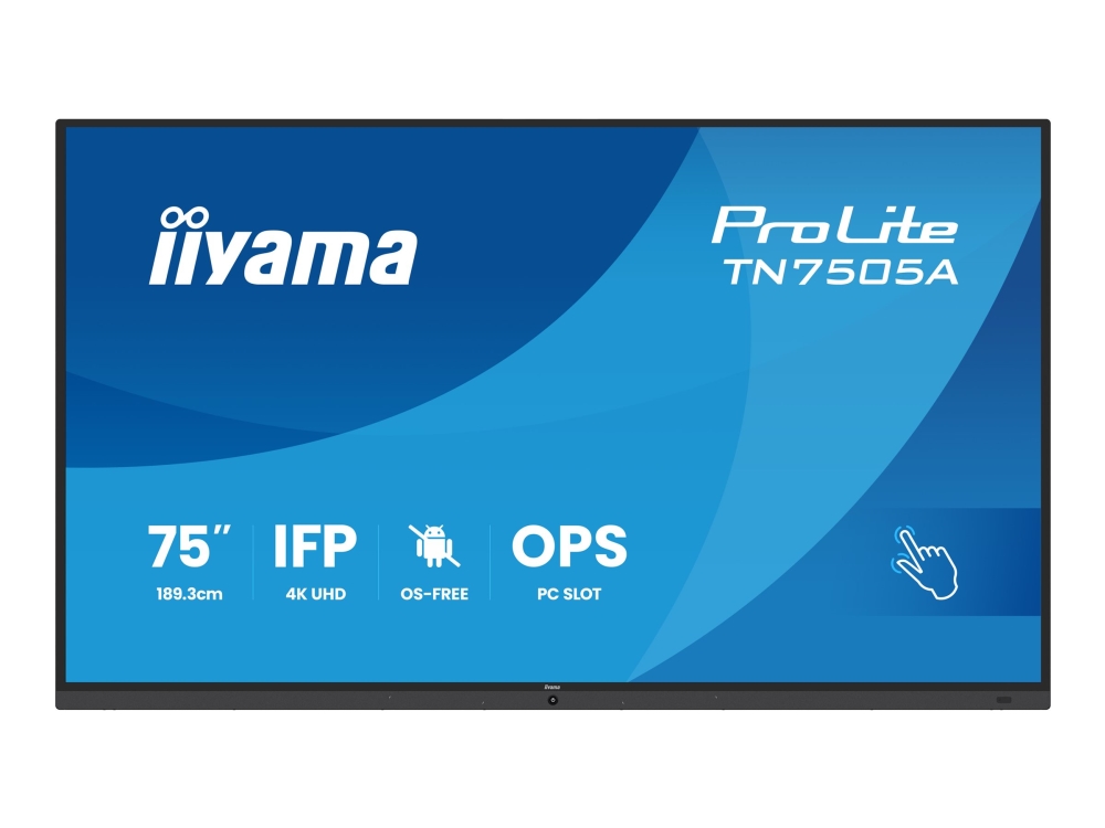 Iiyama Prolite - Led-Hintergrundbeleuchteter Lcd-Bildschirm Der 75-Zoll-Diagonalklasse - Kommerzielle Nutzung - 4K Uhd (2160P) 3840 X 2160