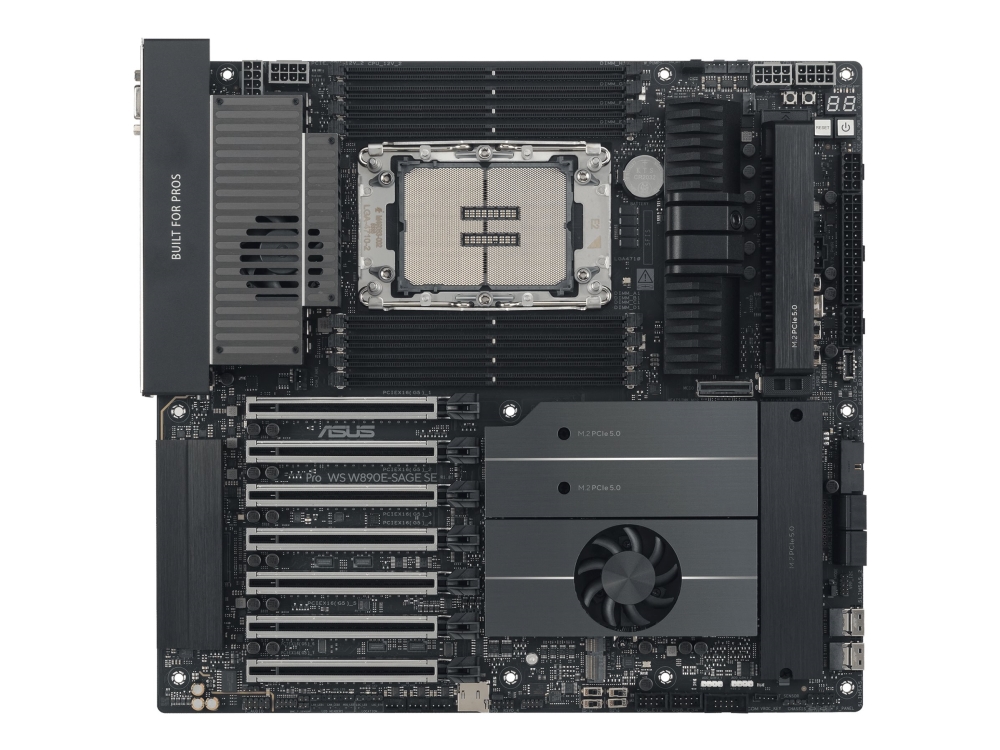 Asus Pro Ws W890e-Sage Se Lga4710-2 Eeb Workstation-Motherboard 8Xddr4 7Xpcie 5.0 4Xm.2 4Xsata