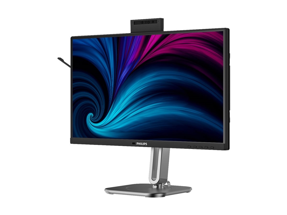 Philips 24B2U4301H - 4000 Series - LED-skärm - 24 (23.8 visbar) - 1920 x 1080 Full HD (1080p) @ 120 Hz - IPS - 1500:1 - HDMI, DisplayPort, USB-C - högtalare - silver, träkol | Datortillbehör - Bildskärmar & Tillbehör - Bildskärmar | GameStuff
