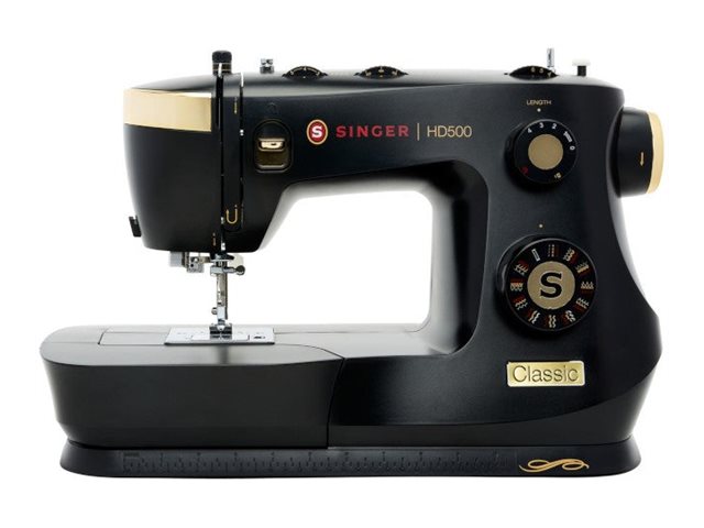 Singer Classic HD500 - Symaskin - 23 stygn - 1 enstegsknapphål - svart | Baby & barn - Sömnad, stickning & virkning - Symaskiner | GameStuff