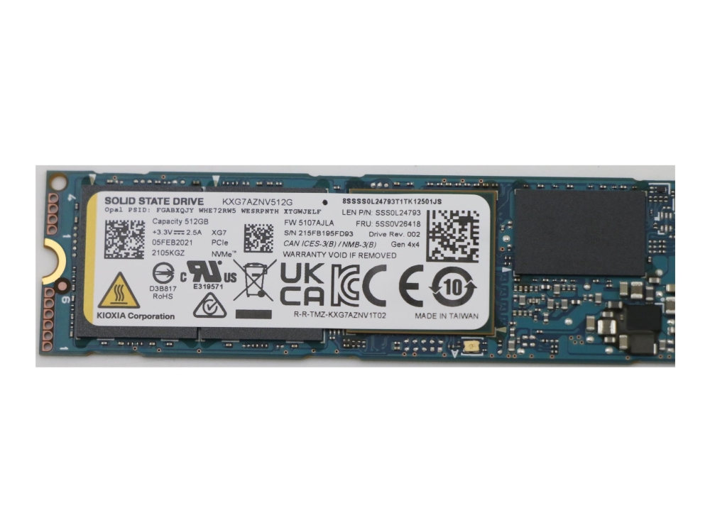 Ssd M.2 Pcie Nvme Frum.2-2280 512Gb Opal Gen4x4 Rohskioxia