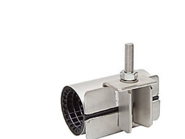 Sideholkki 32-36x150mm - AISI316-EPDM. 1-puoleinen kiristys, kahvalla, AVK