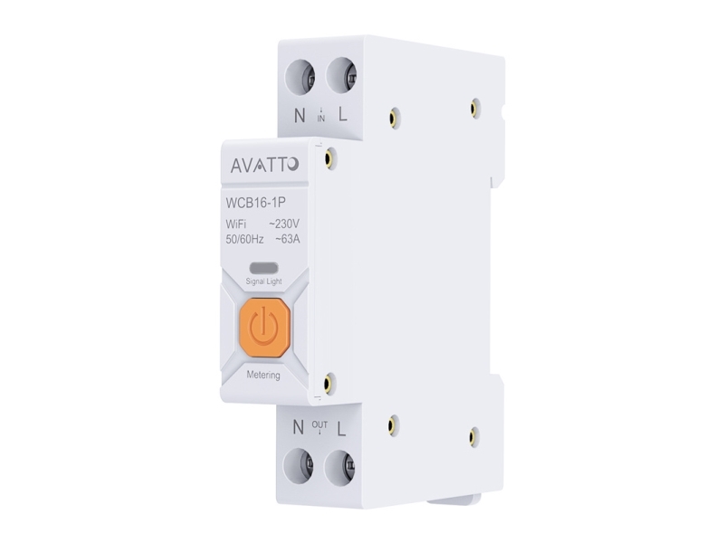 Smart sikring med WiFi Avatto WCB16
