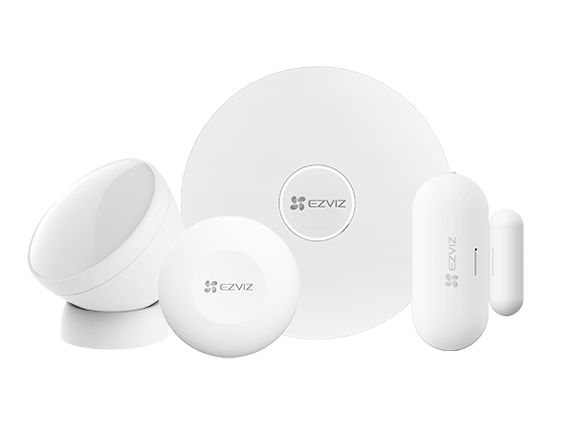 Ezviz Cs-Tx/A3-R100, Weiß, Tasten, Kabellos, Freistehend/Wand, 7 M, 90°, 250 M