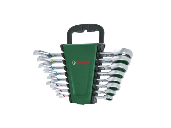 Bosch ring- och gaffelnyckelsats m/spärr 8 delar | Verktyg & Verkstad - För verkstaden - Övriga | GameStuff